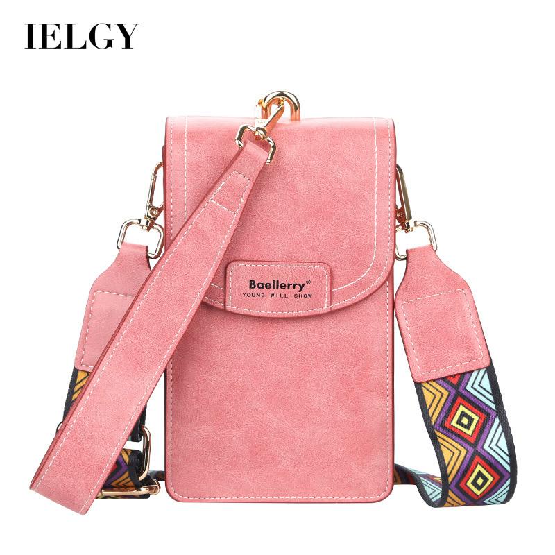 IELGY Túi Đựng Điện Thoại Đeo Chéo Sức Chứa Lớn Phong Cách Hàn Quốc Cho Nữ