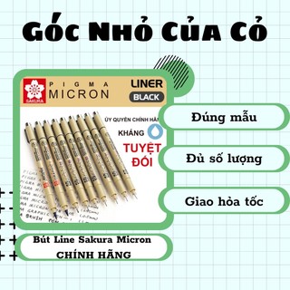 BÚT LINE SAKURA MICRON CHÍNH HÃNG đi nét chuyên nghiệp vẽ line art Gocnhocuaco