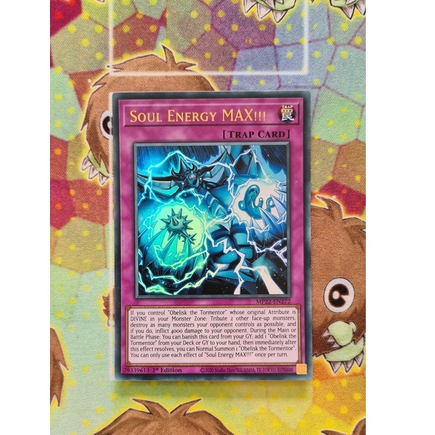 Thẻ Bài Yugioh Trap Soul Energy MAX!!! - MP22-EN272 - Ultra Rare