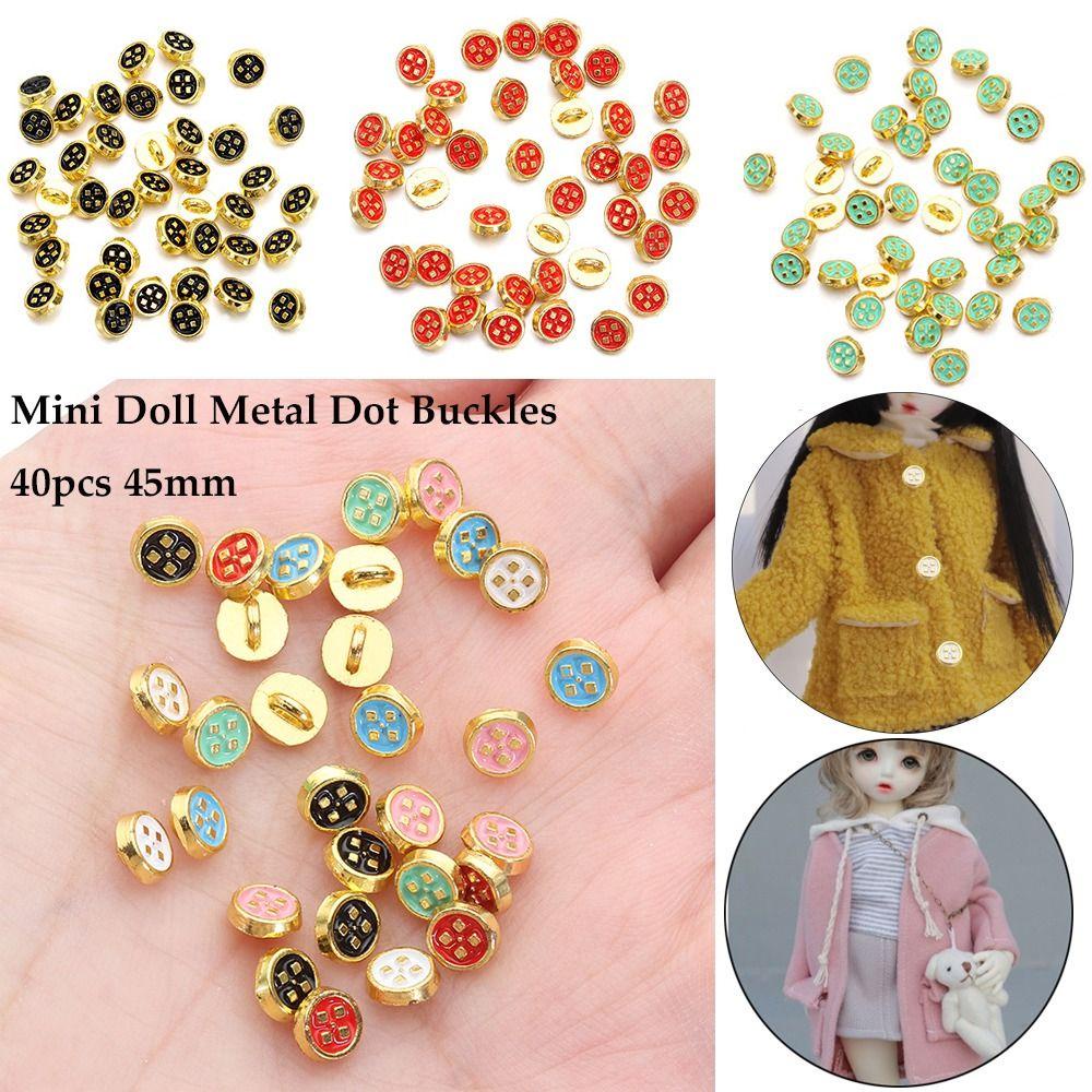 Bộ 40 Nút Thắt Lưng 6 Màu Cầu Vồng