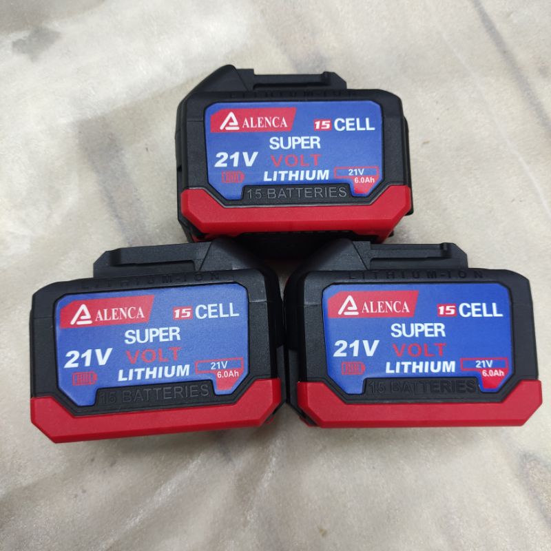 pin 15 cell chính hãng ALENCA Dung lượng pin lớn,sử dụng chân pin phổ thông