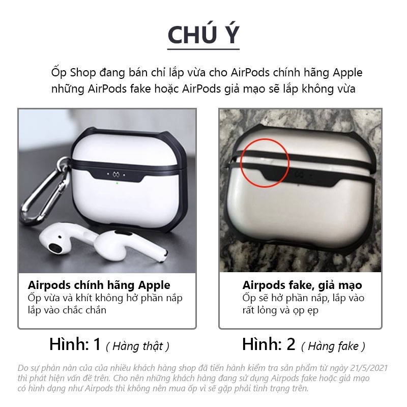 Ốp XUNDD dùng cho tai nghe AirPods Pro 2 / AirPods Pro / AirPods 3 / 2 / 1 Chống sốc