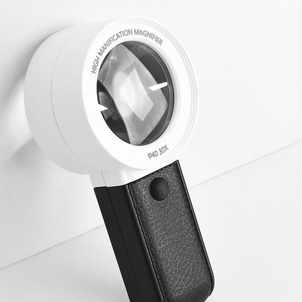 Kính Lúp Đọc Sách Trang Sức HD Có Đèn LED Chất Lượng Cao