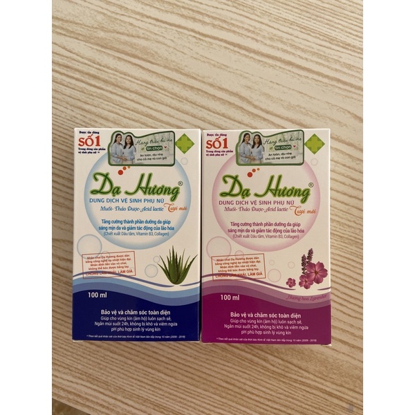 Dung dịch vệ sinh phụ nữ Dạ Hương 100ml (Hoa Linh)