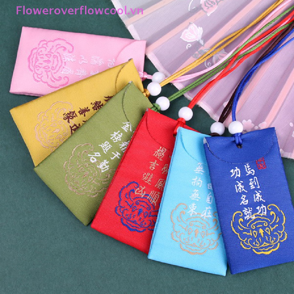 Túi Thơm Cầu Nguyện Thêu Họa Tiết Phong Cách Trung Hoa