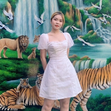 🔥HÌNH THẬT🔥 Đầm cúp ngực bèo dáng A 2 lớp