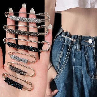 Ghim Cài Áo Bằng Hợp Kim Đính Đá Pha Lê / Ngọc Trai Phong Cách Vintage Thời Trang Cho Nữ