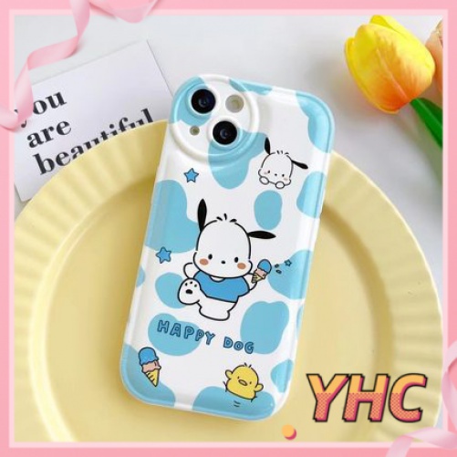 ốp iphone  Silicon Mềm Hình Cún Dễ Thương Cho Iphone6 6splus 7 7plus 8 8plus XR x xs 12 11 pro max plus 13 promax-5001