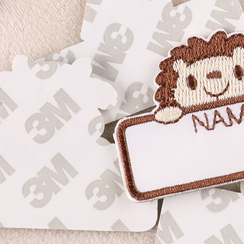 Sticker Ủi Thêu Hình Hoạt Hình Dễ Thương 4.5 * 5.5CM