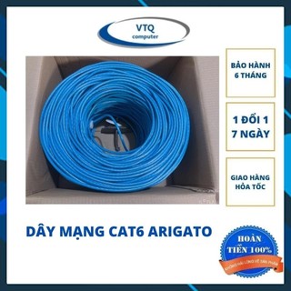 Dây cáp mạng ARIGATO cat6 cuộn dài 305m lõi hợp kim. shopphukienvtq