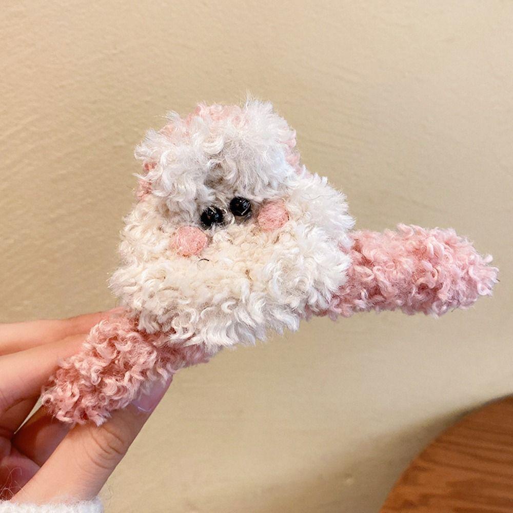 Kẹp Tóc Móng Vuốt Đuôi Ngựa Hình Gấu Hoạt Hình Phong Cách Hàn Quốc Đơn Giản Dành Cho Bạn Nữ