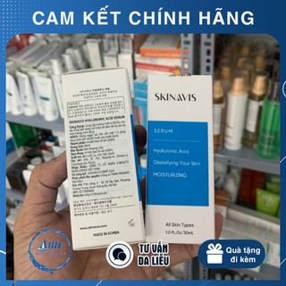 Tinh chất cấp ẩm phục hồi skinavis hyaluronic acid & niacinamide + b5