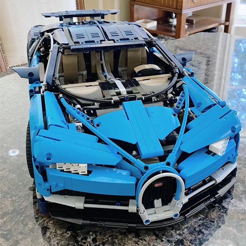 Urchin Toys**Đồ Chơi Lắp Ráp Tương Thích Mô Hình Siêu Xe Lamborghini V12 Mô Hình Siêu Xe Thể Thao Bugatti Đồ Chơi