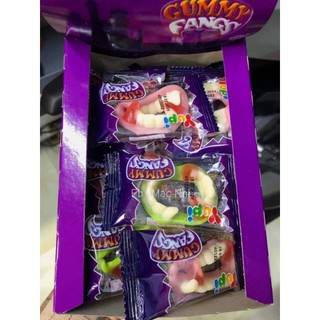 [ 1 Hộp 24 Cái ] Kẹo Dẻo Haloween / Kẹo Răng Macarong