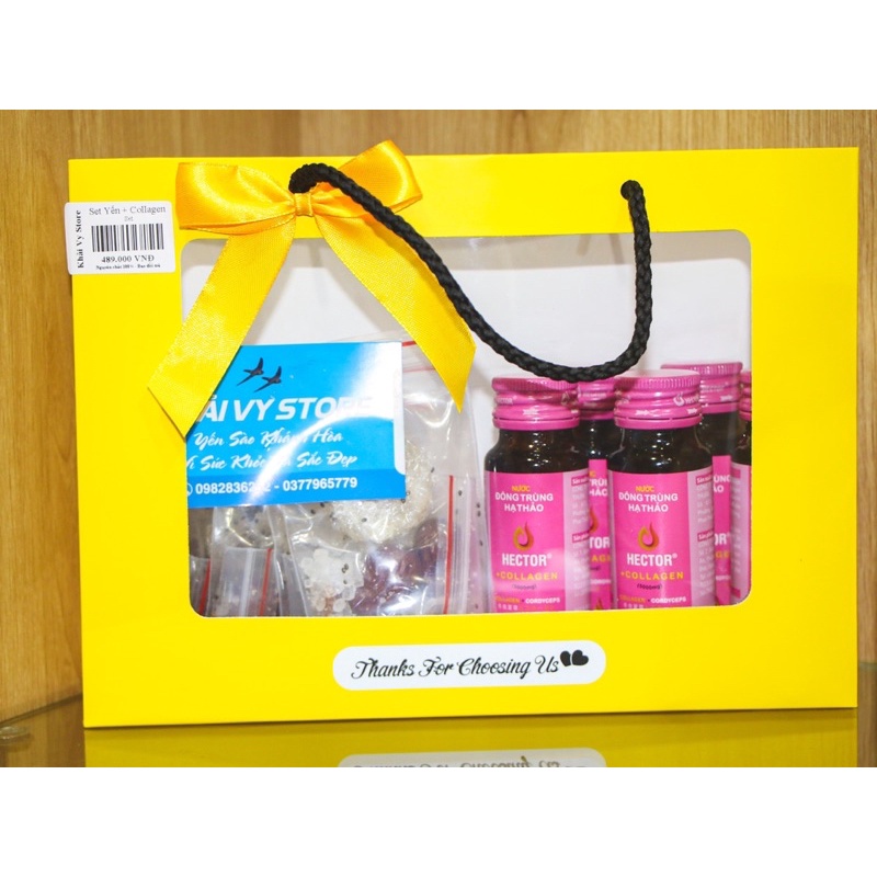 Set Yến Baby Collagen & Nhân Sâm Hector ( Quà Tặng Ý Nghĩa)