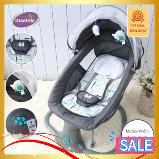 [Mã MKBC13 giảm 80k đơn 1 triệu] Nôi ru ngủ thư giãn kết hợp ghế ngồi Mastela 8105