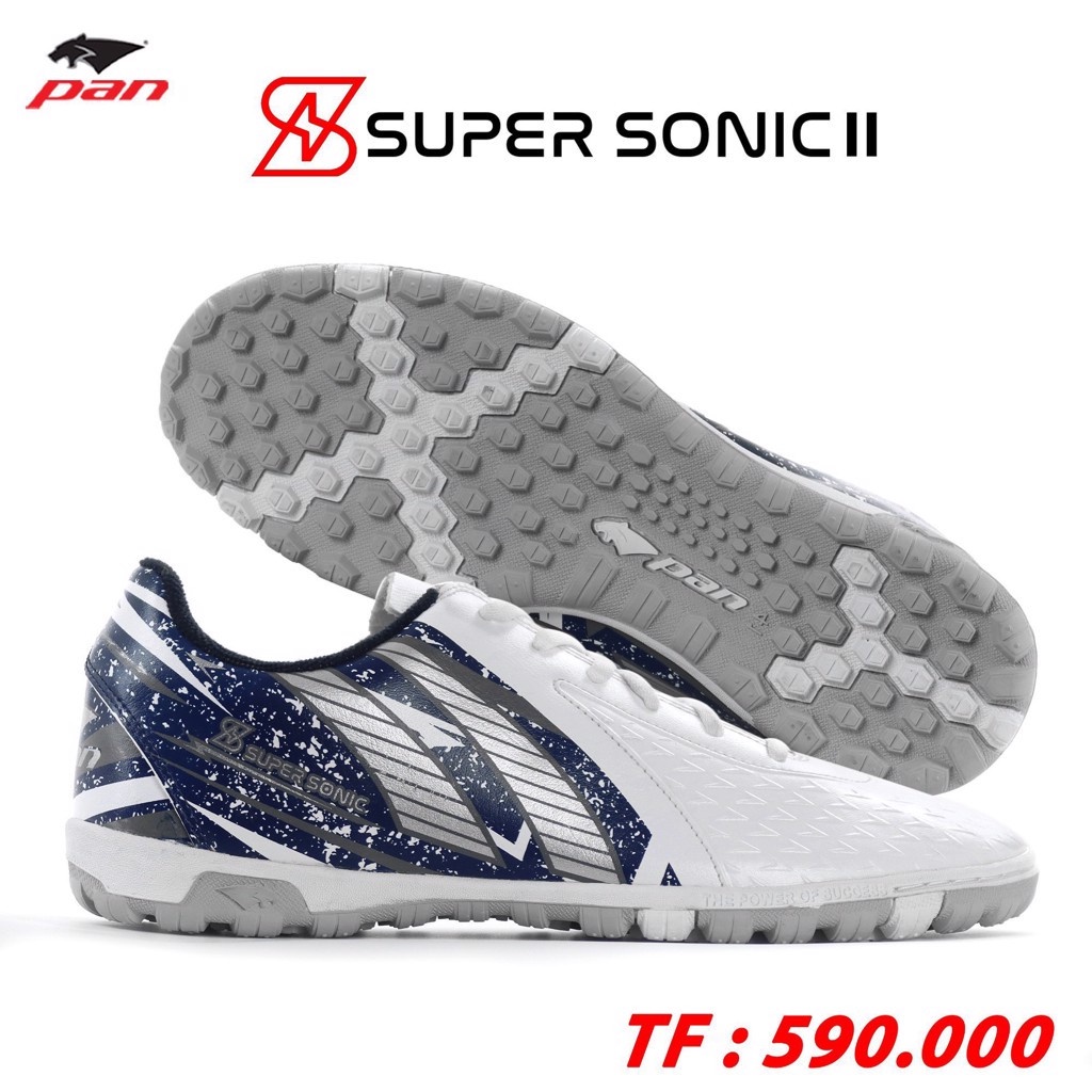 Giày đá banh giày đá bóng chính hãng PAN SUPER SONIC II TF [Đổi size thoải mái]
