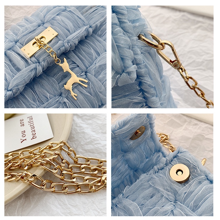 Túi tự đan ruy băng, túi đeo chéo handmade thời trang Hàn Quốc - Có video hướng dẫn DIY301