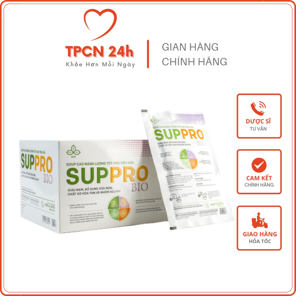 Suppro - Soup cao năng lượng, dinh dưỡng cho bệnh nhân ung thư
