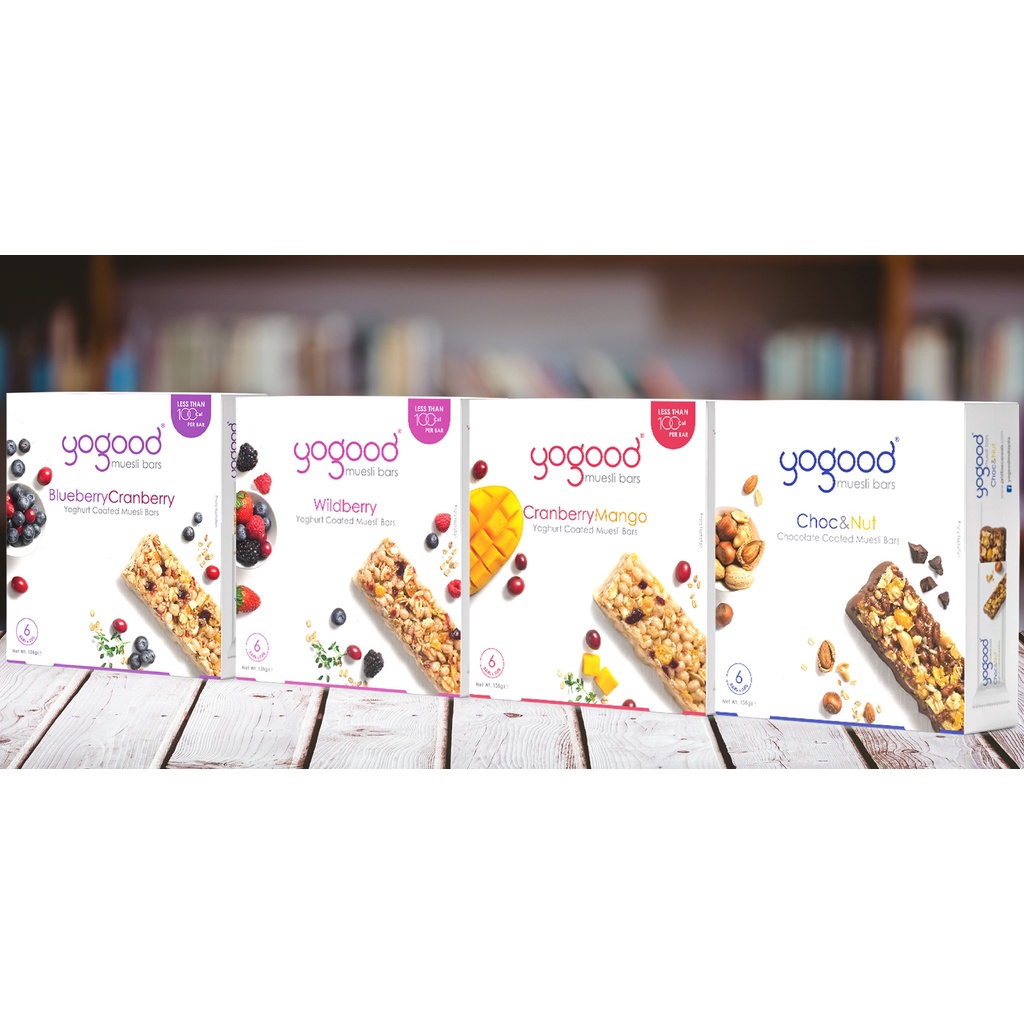 Thanh hạt dinh dưỡng ăn kiêng Yogood hộp 138g