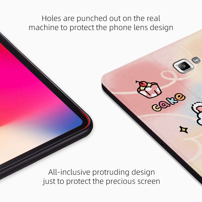 Bao Da PU Máy Tính Bảng Nắp Lật Kiêm Giá Đỡ Cho Samsung Galaxy Tab A / A6 10.1 SM-T580 SM-T585 2016