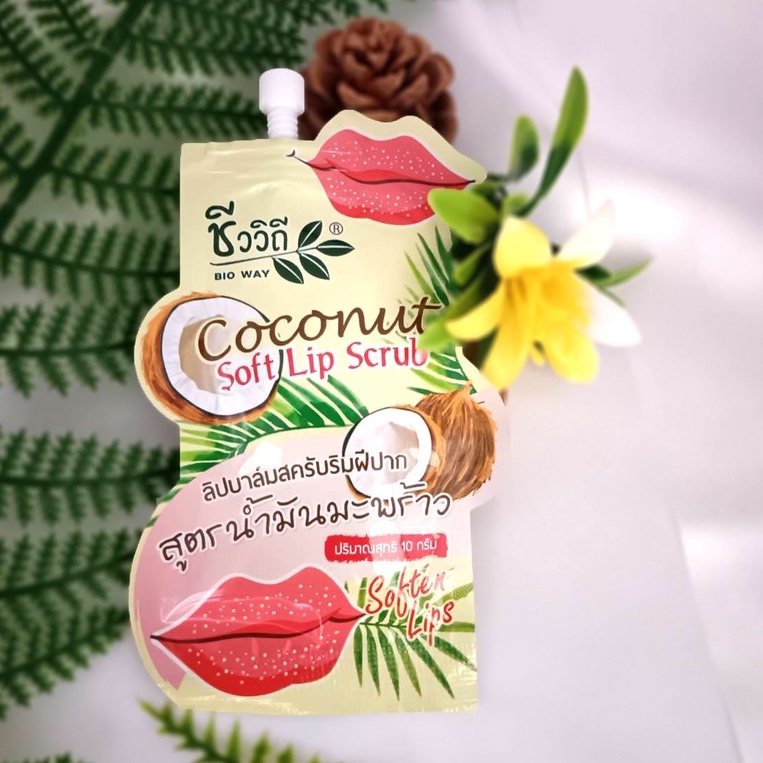Dưỡng Và Tẩy Tế Bào Chết Cho Môi Coconut Soft Lip Scrub 10g