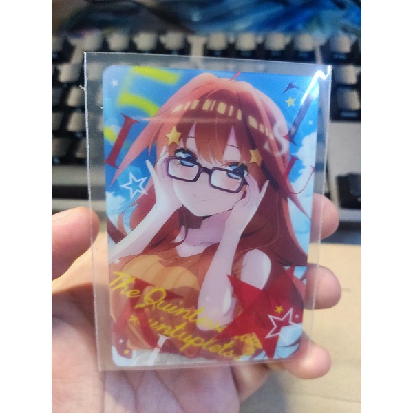 Thẻ Carddass chính hãng Bandai Nhà có 5 nàng dâu Gotoubun no Hanayome The Quintessential Quintuplets