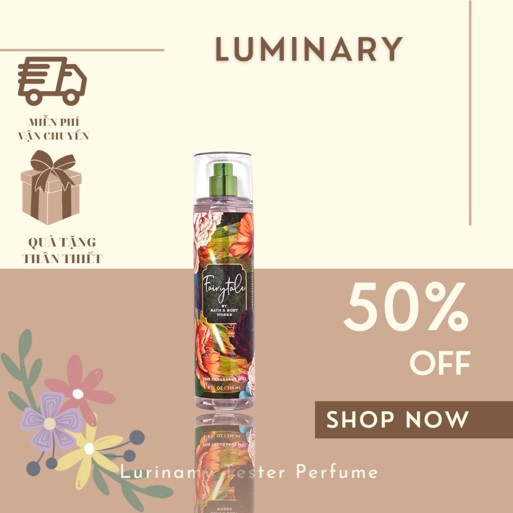XỊT THƠM TOÀN THÂN FAIRYTALE BATH AND BODYWORKS