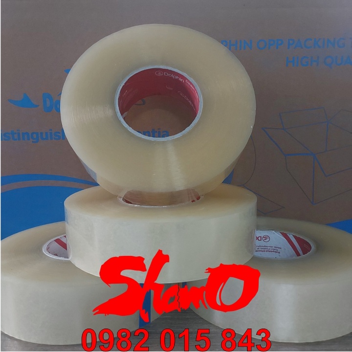 Băng keo trong 47mm x 1kg đóng gói hàng hóa – Băng dính trong OPP chuyên dùng trong công tác đóng gói