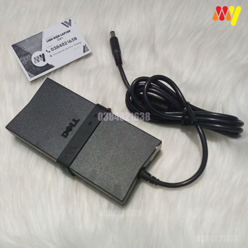 Sạc Laptop Dell Inspiron 7559 7566 7567 7557 19.5V - 6.7A 130W  New 100%, Kèm dây nguồn. Bảo hành 1 đổi 1