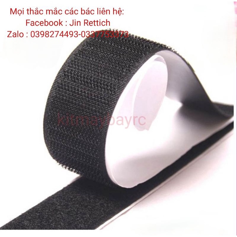 Miếng 3M dán Pin 2x 10 cm cho máy bay...