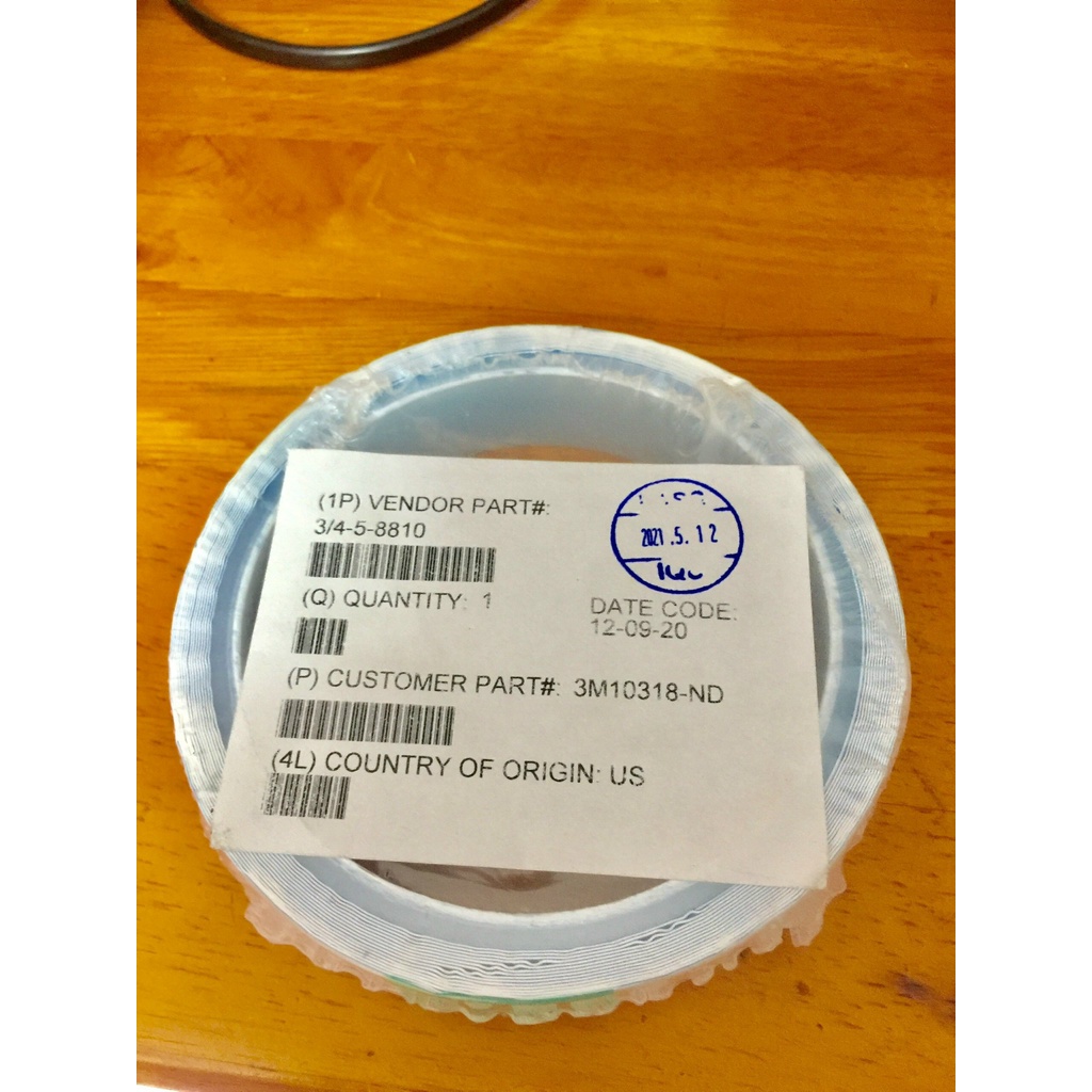 Băng keo dán tản nhiệt 3M 8810 chính hãng từ Digikey mã 3/4-5-8810 tản nhiệt IC, Mosfet, IGBT,...(10cmx1.905cm)