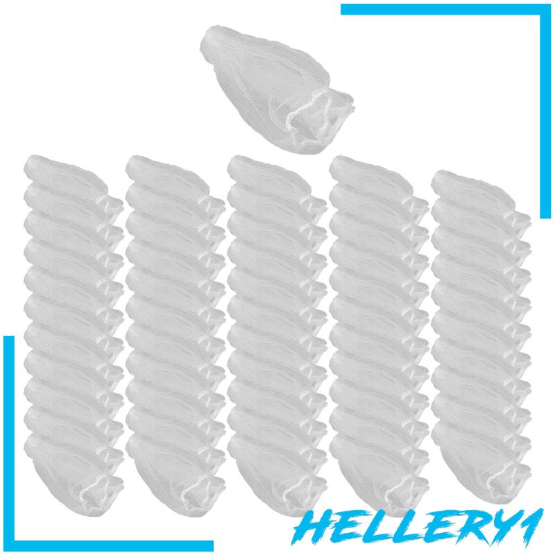 1 [Hellery1] 50 Túi Lưới Lọc Rác Bồn Rửa Chén Co Giãn Dành Cho Nhà Bếp