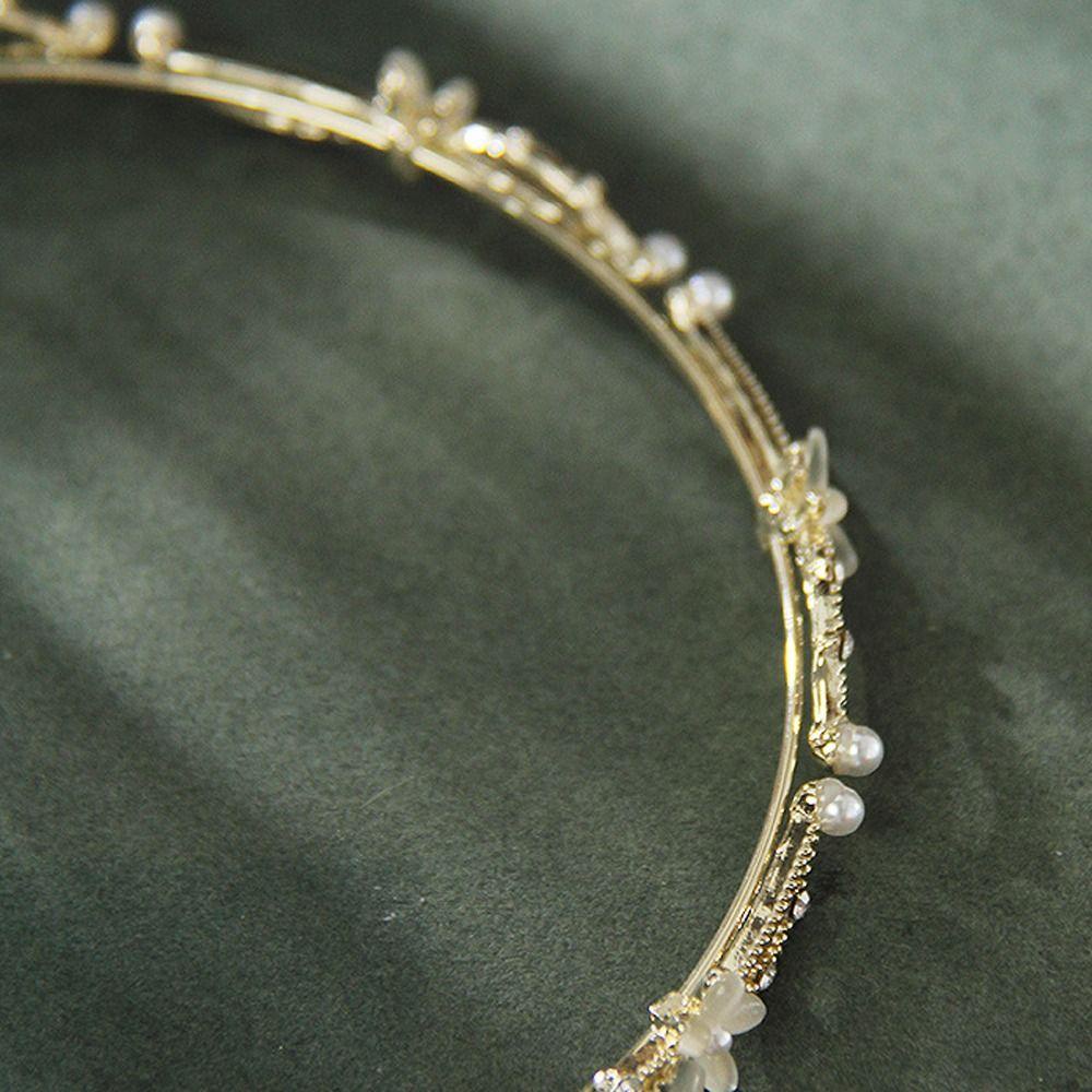 ANEMONE Cài Tóc Hình Vương Miện Đính Đá Thời Trang Cho Nữ