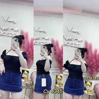 CHÂN VÁY JEAN BIGSIZE 60 ĐẾN 90KG ( MÃ 4338 )