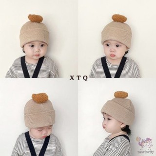Mũ len giữ ấm tai gấu Hàn Quốc cho bé 0-12 tháng tuổi
