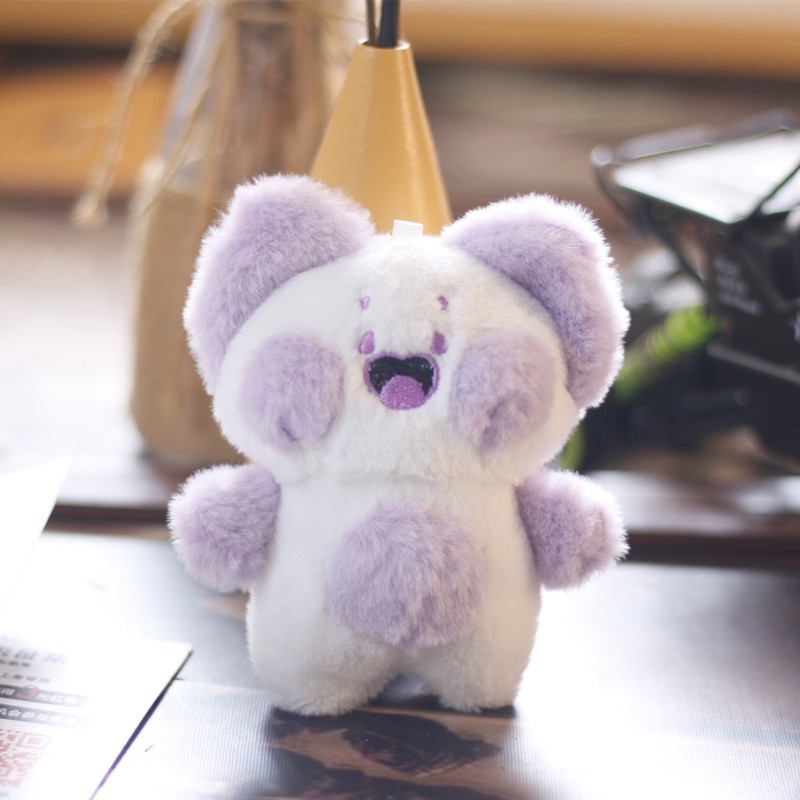 Móc Khóa Hình Mèo Nhồi Bông Dễ Thương 12cm