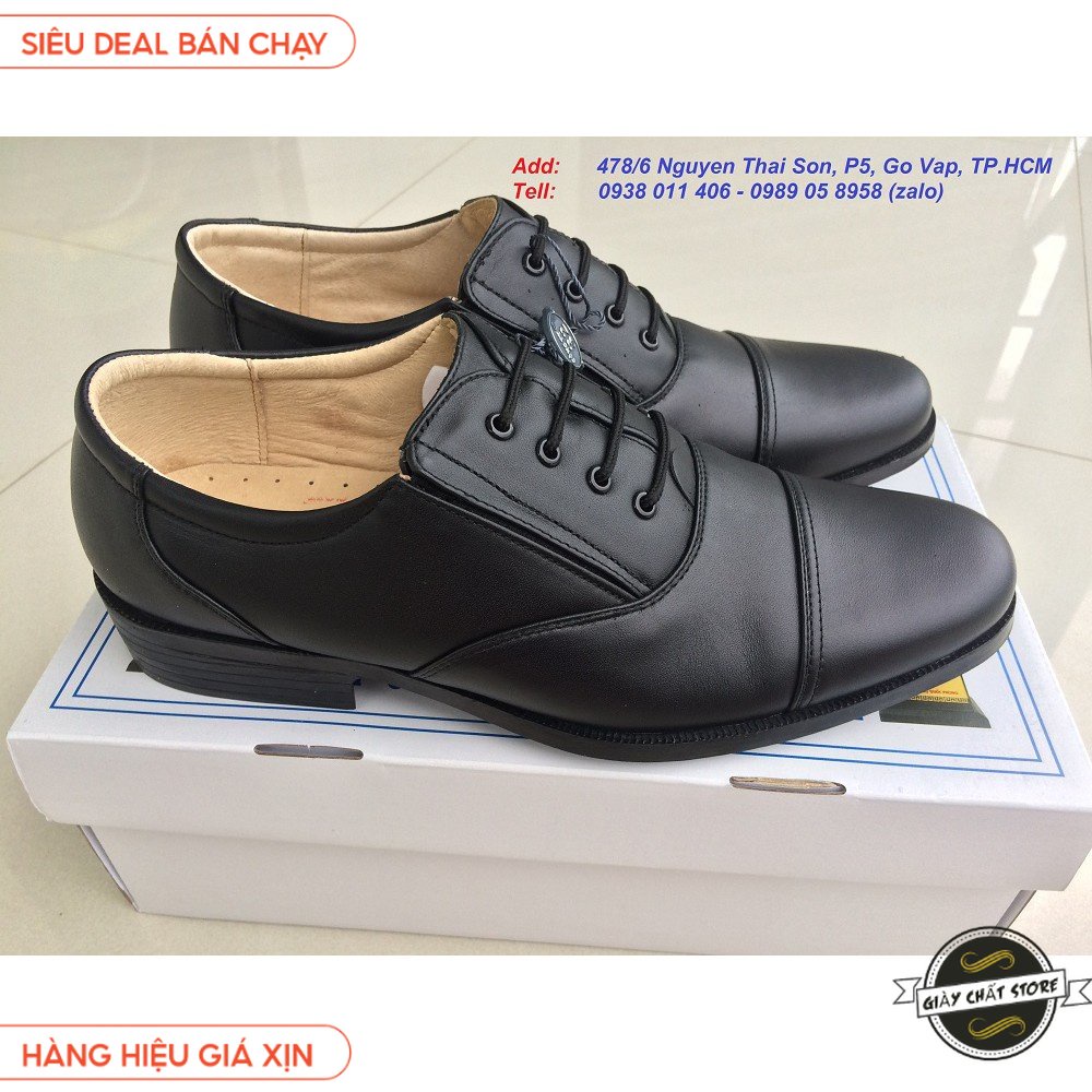 Giày Da Nam Trung Niên Mã 32M- 608