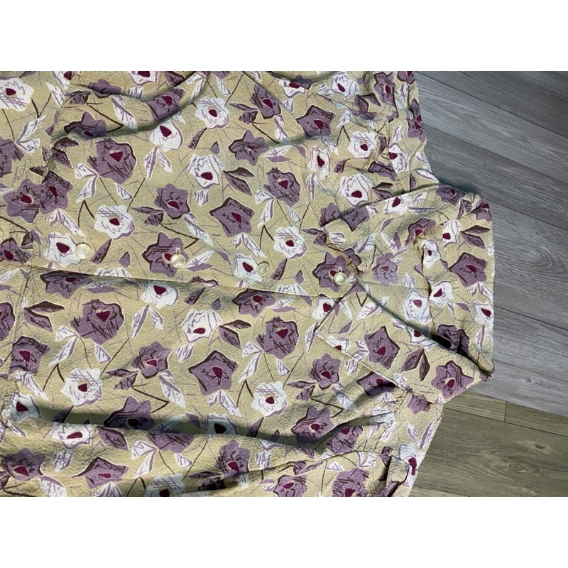 2hand áo hoa vintage 175
