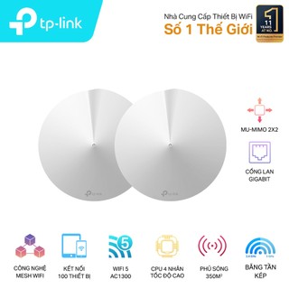 Bộ phát wifi TP-Link Deco M5 2-Pack mesh AC1300Mbps (Chính Hãng)