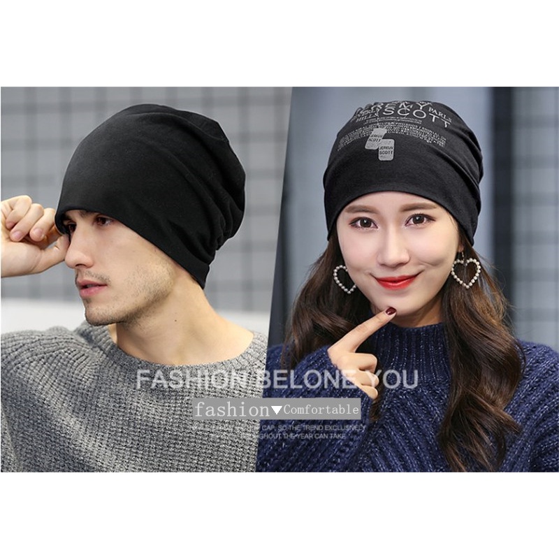 Mũ Beanie Phong Cách Hip hop Thời Trang Thu Đông Cho Nam Và Nữ