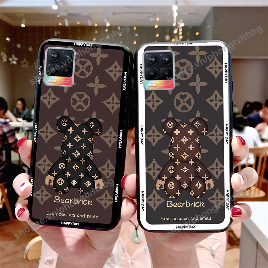 Ốp lưng Realme 8 / Realme 8 Pro BEARBRICK, KAWS nhiều mẫu chất cute mới nhất hot