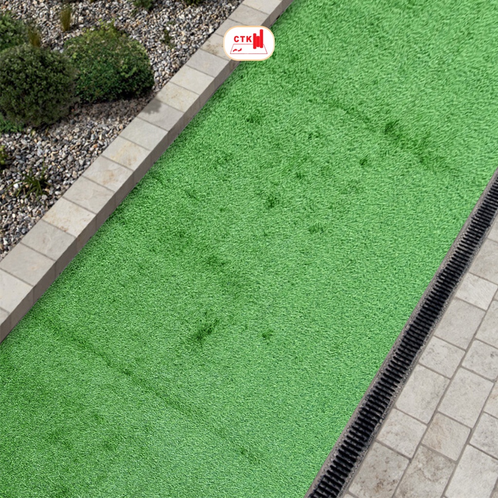 Thảm cỏ treo tường, cỏ nhựa nhân tạo trang trí, cỏ dày 3 cm mã 5 - 6