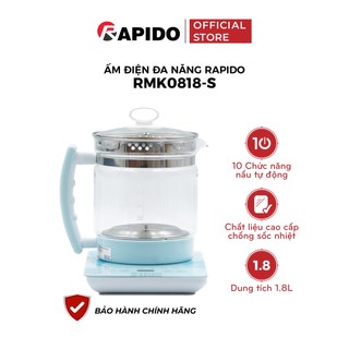 Ấm điện đa năng Rapido 1.8 LÍT-BẢO HÀNH TOÀN QUỐC-HÀNH CHÍNH HÃNG