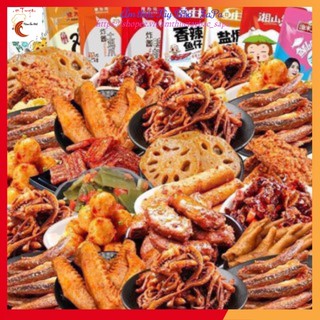 Tổng hợp đồ ăn vặt trung quốc ❤️FREESHIP❤️ Set 20 Món Ăn Vặt Cay Ngon