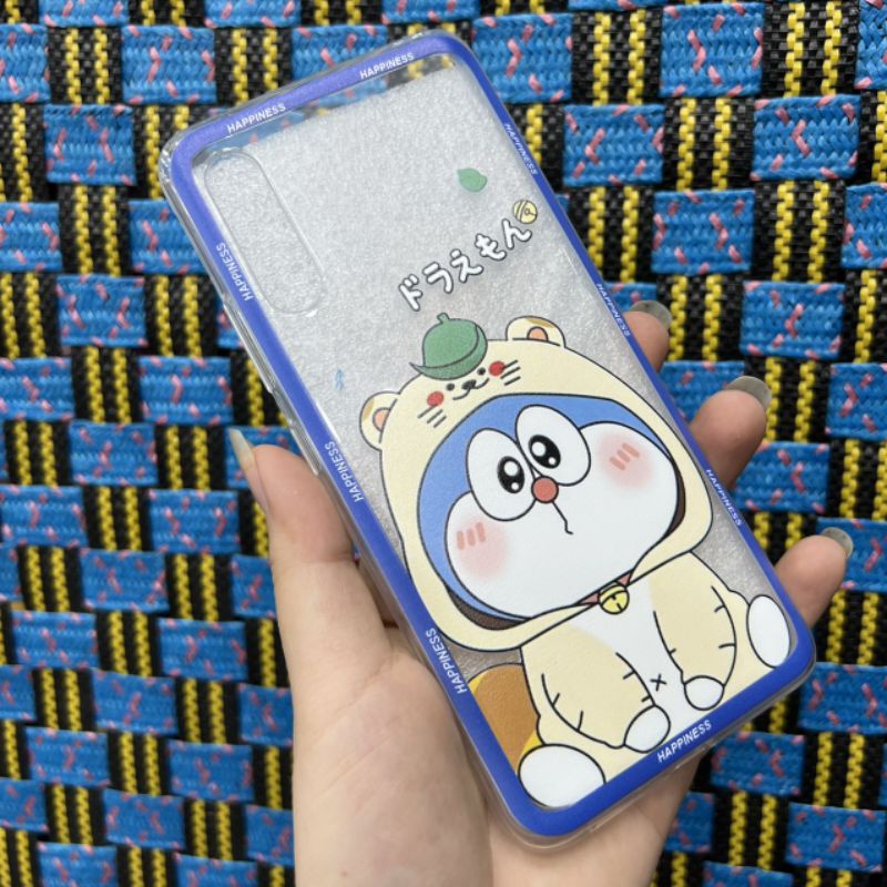 Ốp lưng Samsung A90 5G dẻo trong in hình gấu trà sữa siêu dễ thương