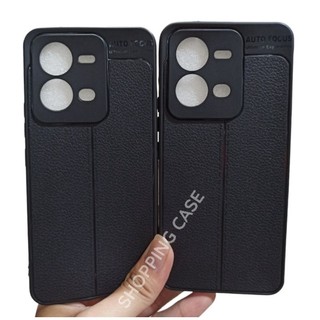 Ốp Điện Thoại Da Màu Cam Cho VIVO V25 5G V25E 4G
