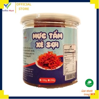 Mực tẩm xé sợi viettinmart 100g