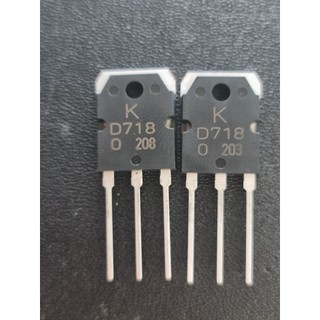 Transitor npn d718 hàng mới chính hãng kec