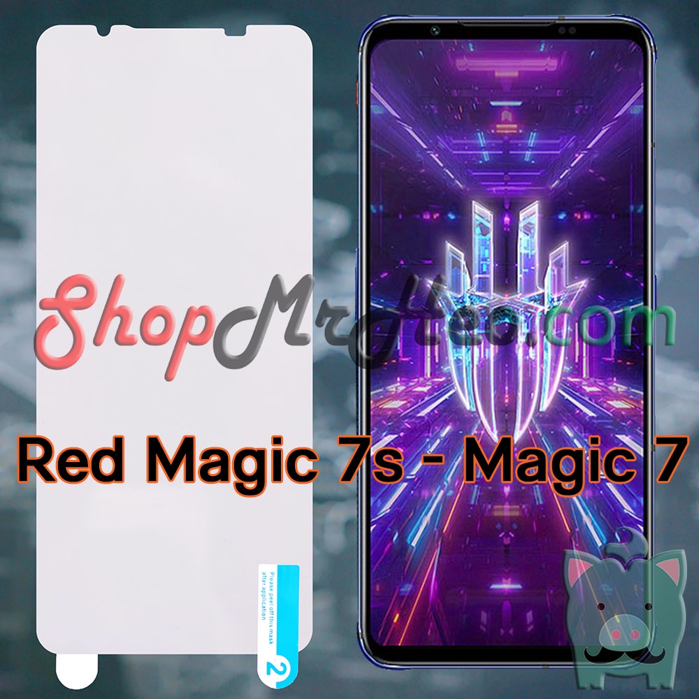Dán Dẻo PPF Full Màn Hình Và Mặt Sau lưng ZTE Nubia Red Magic 7s - Red Magic 7